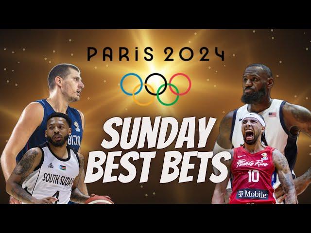 Best Olympic Basketball Player Prop Picks, Bets, Parlays, Predictions Today Sunday July 28th 7/28