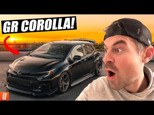 Building a 2023 Toyota GR Corolla - Part 3 (MORE PARTS + FIRST DRIVE!)