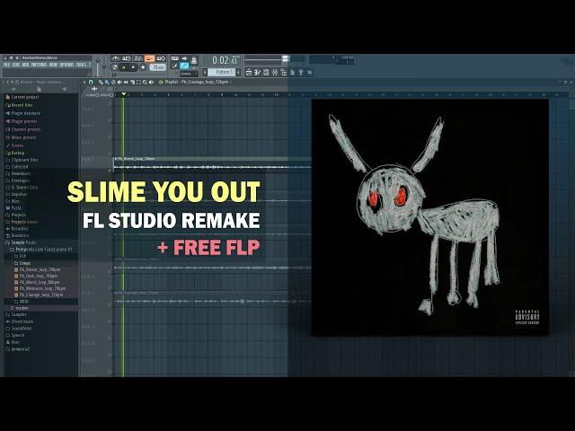 Drake & SZA - Slime You Out (FL Studio Remake + Free FLP)