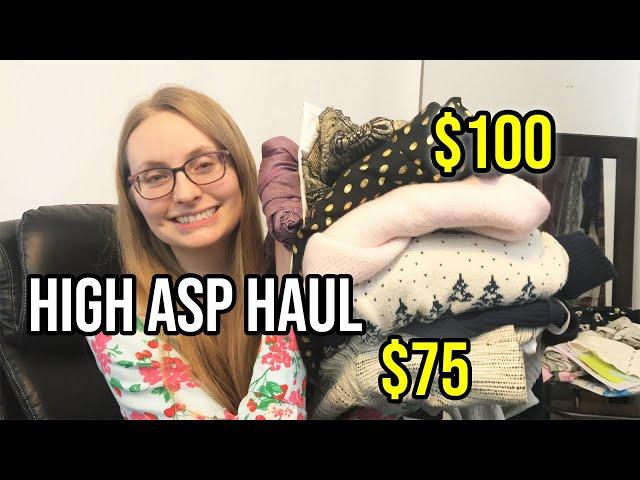 High ASP Items! Thrift Haul to Sell on Ebay and Poshmark