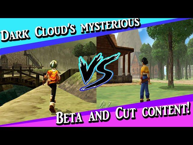 Dark Cloud's Beta and Cut Content NEVER BEFORE SEEN!