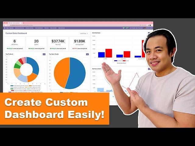 Odoo Custom Dashboard Tutorial | OWL Javascript