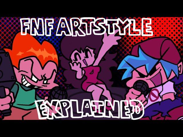 How to draw in the Phantom Arcade/Fnf Artstyle (Part 1) Explanation and Basics