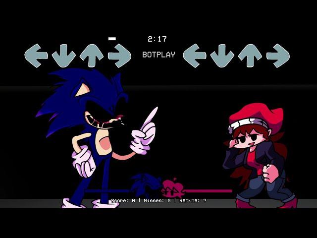 Friday Night Funkin: Sonic.EXE and Lullaby GF sing Monochrome