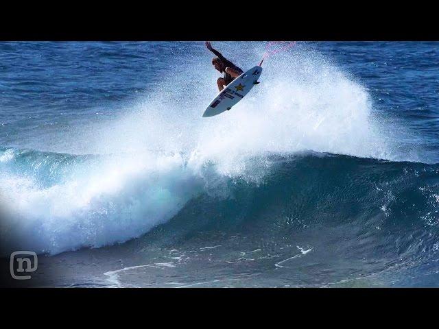 Surfer Matt Meola lands world's first spindle flip air in "Home"