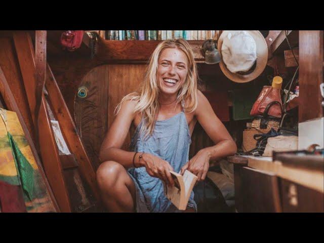 Sail around the world on a Wooden Catamaran with Kiana Weltzien, Woman and the Wind