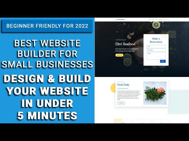 Website Builder For Small Business - Best #1 | Easy To Use | Low-Cost