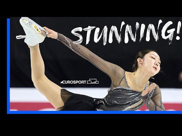 Majestic  Kim Yelim Takes The Lead In Women's Short Program at ISU Four Continents! | Eurosport