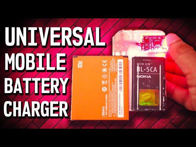 How To Make an Universal Cell Phone Battery Charger DIY | RoyTecTips