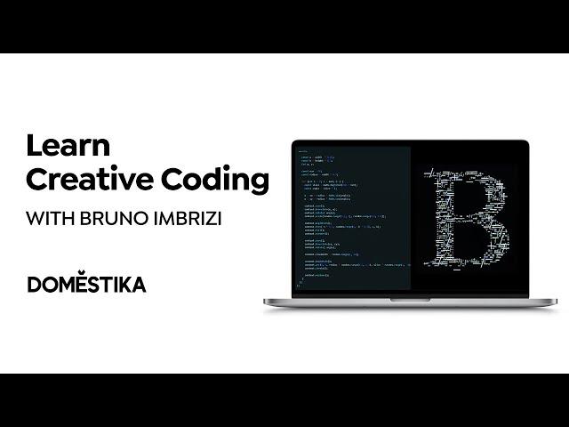 Creative CODING: Making Visuals with JAVASCRIPT - Online Course by Bruno Imbrizi | Domestika English