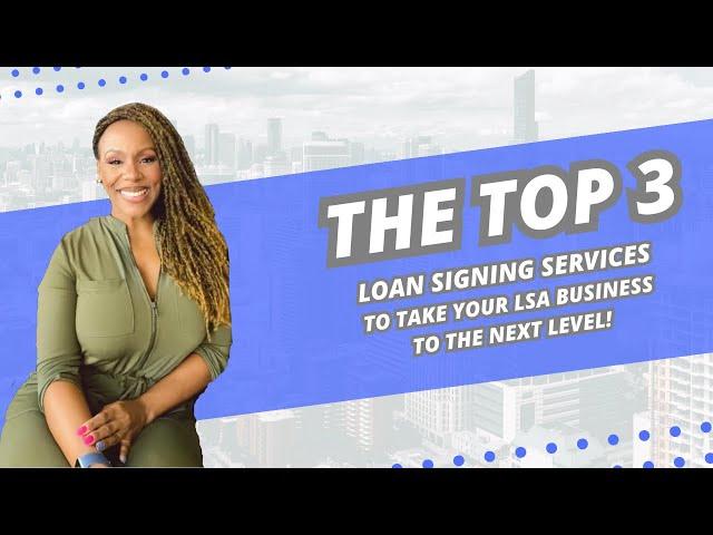 MAKE MONEY NOW! 3 Signing Services you MUST sign up with to grow your Loan Signing Agent Business!