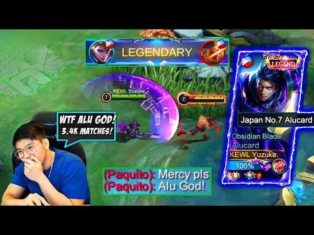 YUZUKE MET LEBRON IN RANKED GAME! | LEBRON WAS SO AMAZED TO MY TOP GLOBAL ALUCARD! | MLBB