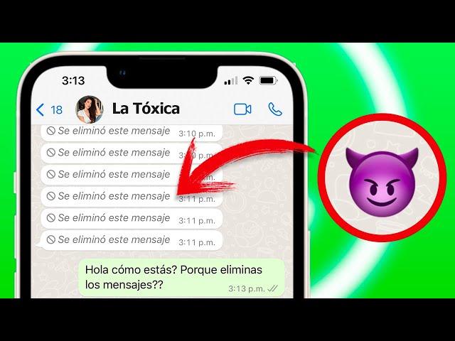 Como Leer los Mensajes Eliminados de WhatsApp 2022