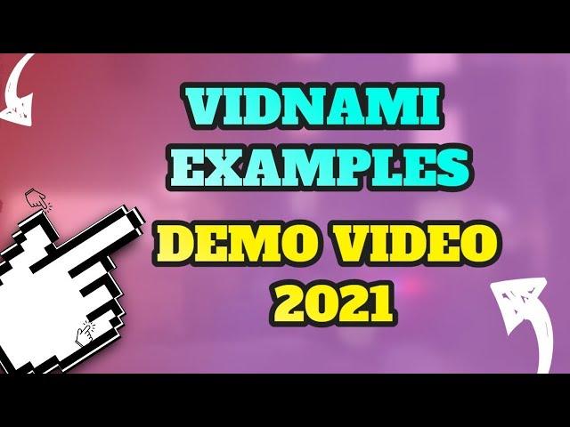 Vidnami Example Demo Video Tutorial for 2021 - Vidnami Formerly Content Samurai Free Sign Up