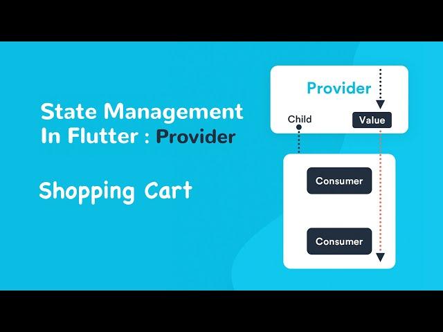 Flutter Provider State Management App | Step by Step for Beginners Shopping Cart