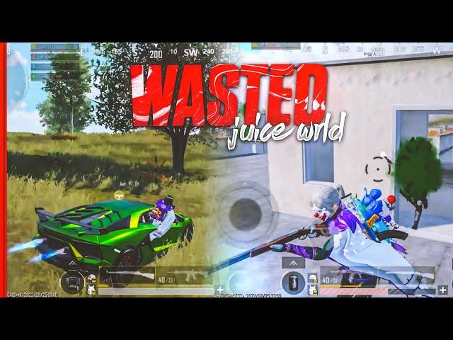 WASTED - JUICEWRLD| 90FPS BGMI MONTAGE| OnePlus,9R,9,8T,7T,,7,6T,8,N105G,N100,Nord,5T,NeverSettle