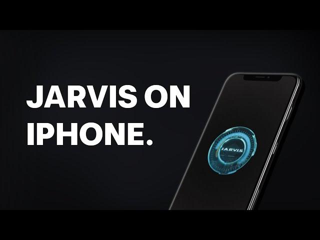 Creating Jarvis from Iron Man on My Iphone Using Shortcuts App