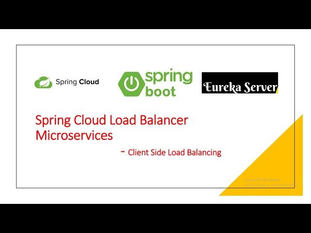 Spring Cloud- Load Balancing  | Spring Boot