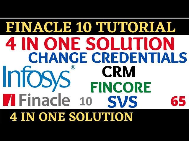 Finacle 10 Tutorial || 4 IN ONE SOLUTION || Learn and gain