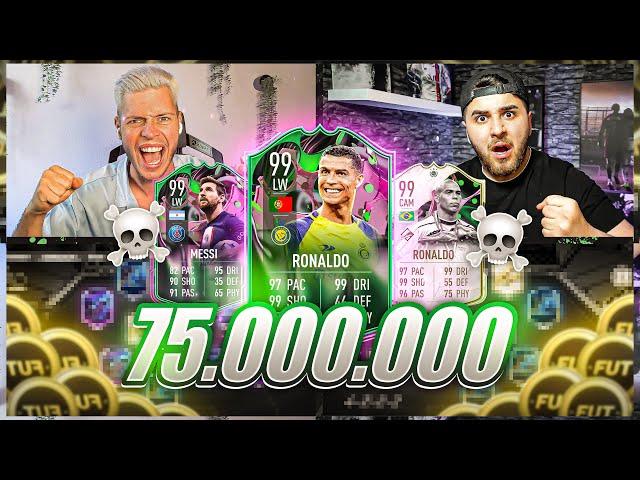 OMG!  75 MIO COINS SQUAD BUILDER BATTLE  NHeisen vs Ensar!! FIFA 23