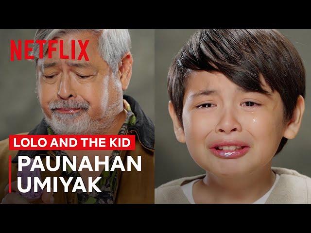 Paunahan Umiyak Challenge with Joel & Euwenn Mikaell | Lolo and the Kid | Netflix Philippines