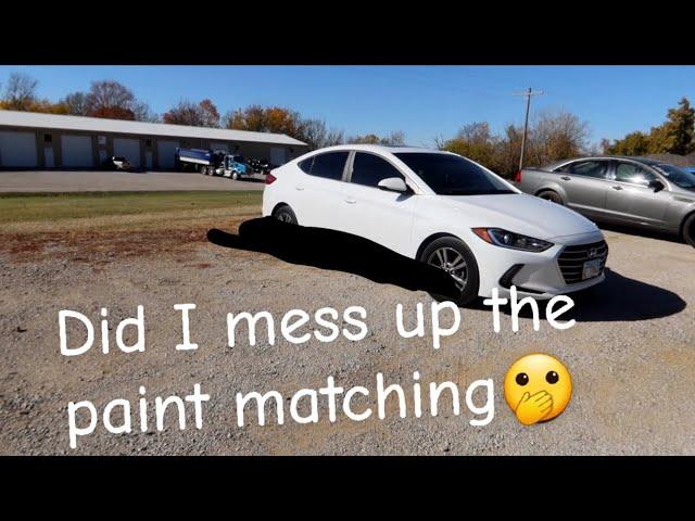 Did I mess up the paint? side skirt video part 2