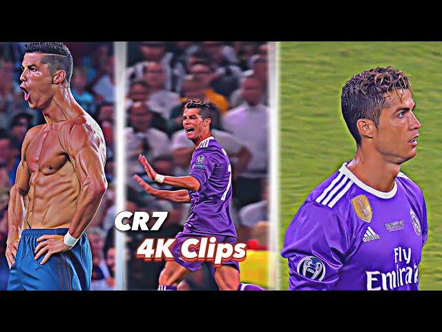 Cristiano Ronaldo 4K Clips - Best 4K Clips + Free For Editing 