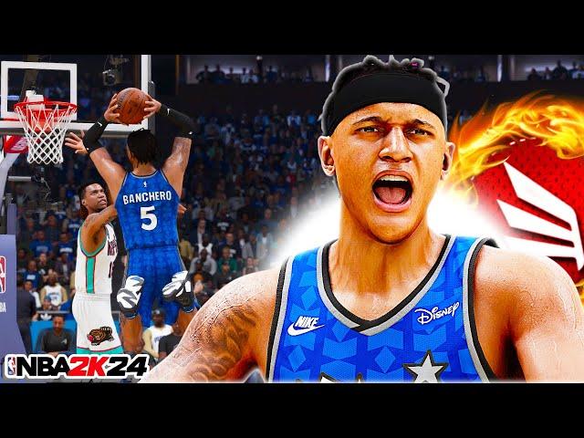 Using Paolo Banchero & The DEMIGOD Magic In NBA 2K24 Play Now Online!