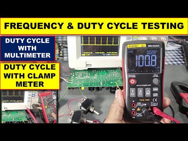 {526} How to Measure Frequency and Duty Cycle with Multimeter