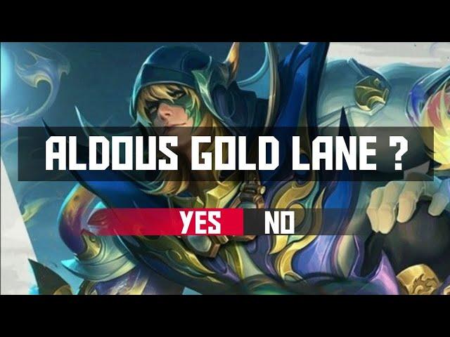 ALDOUS GOLD REBUTAN LANE - MLBB