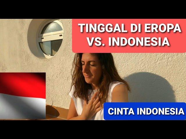 BULE INI PERNAH TINGGAL DI INDONESIA 4 TAHUN | Perbandingan sama di Eropa