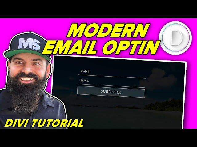 How to Make an Elegant Divi Email Optin Module Landing Page