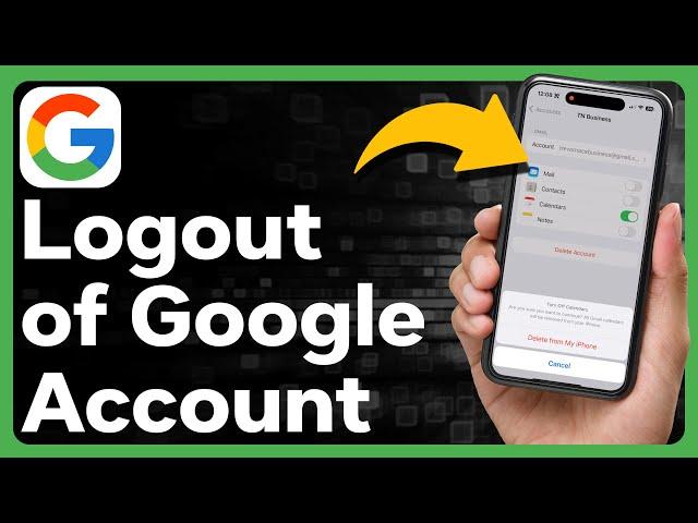 How To Logout Of Google Account On iPhone