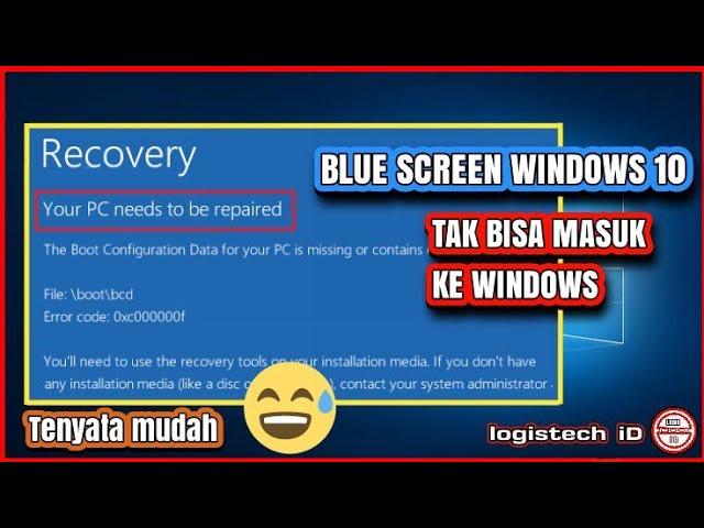 HOW TO OVERCOME RECOVERY PC DEVICE NEEDS TO BE REPAIRED