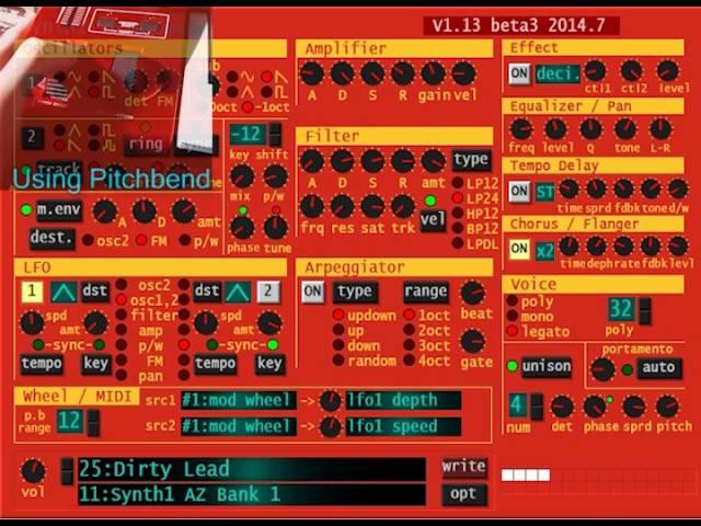 Synth1 - AZur Bank 1 (part 1) demo by Dailabsynth1 VK