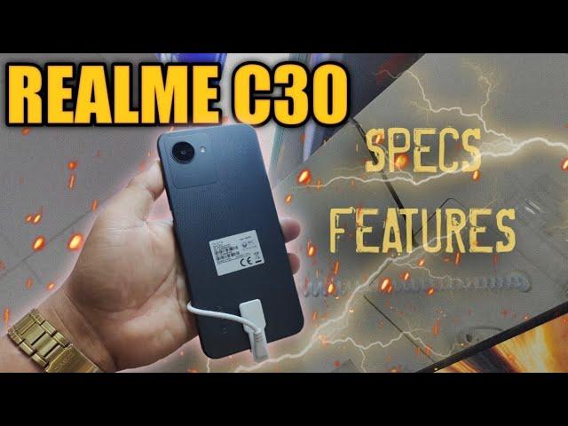 NEW! Realme C30 2022 / Specs & Features / Pwedetech