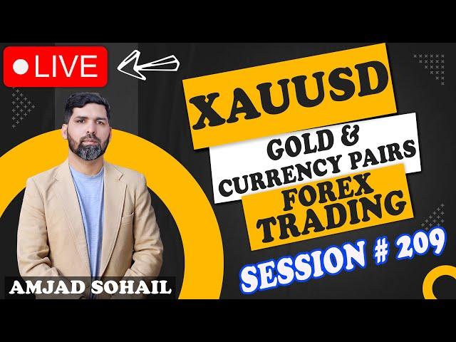 Live XAUUSD Gold and Currency Pairs Forex Trading Free Signals | Session # 209 | Forex Fever