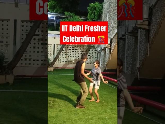 IIT Delhi Freshers Dance after selection ️ | Khushi ka thikana nahi #iitdelhi #shorts