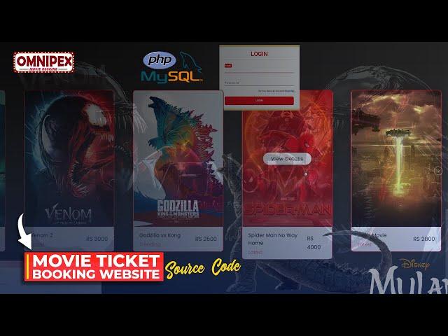 Create Your Own Multi-Vendor Movie Ticket Booking Platform with HTML, CSS, JavaScript & PHP