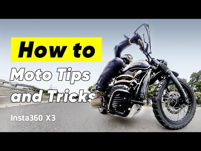 Insta360 X3 - How to Mount and Film Motorcycle Videos (ft. Moto Feelz)