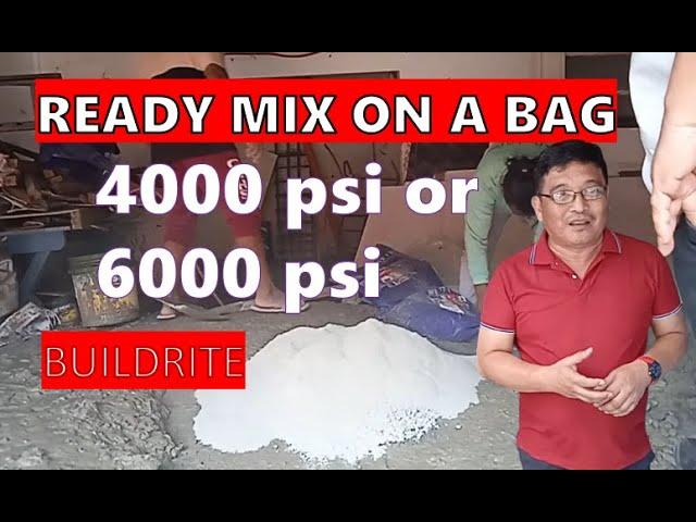 HOW TO ACHIEVE 4000 PSI ? READY MIX CONCRETE.