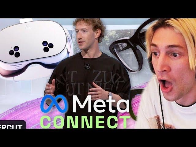 Meta Connect 2024 | xQc Reacts