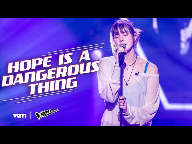 Marilou - 'Hope Is A Dangerous Thing...' | The Blind Auditions | The Voice van Vlaanderen | VTM