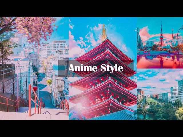 Anime Style Preset | Lightroom Mobile Preset 2020