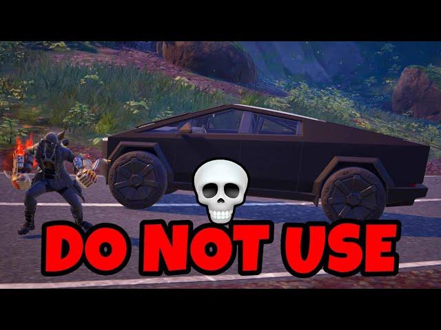 Tesla Cybertruck Will BREAK Your Fortnite Match, Do NOT Use It!!! (MAJOR Bug)