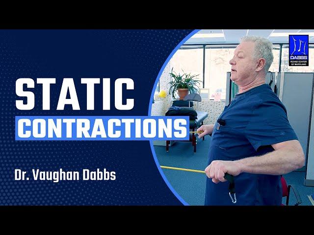 Static Contractions - Physical Therapy Exercises For Back Pain