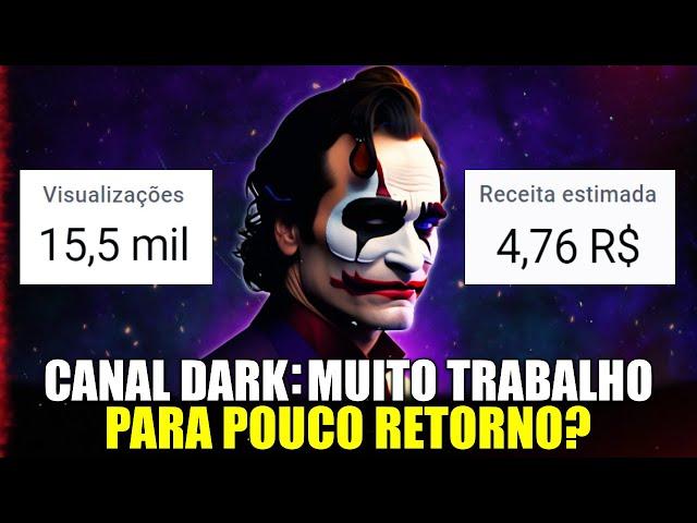 CANAL DARK REALMENTE DA DINHEIRO? MOSTREI QUANTO GANHEI E QUAIS OS NICHOS MAIS LUCRATIVOS!