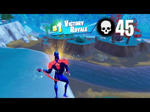 45 Elimination Solo vs Squads Win (Fortnite Chapter 4 Season 2 Gameplay)