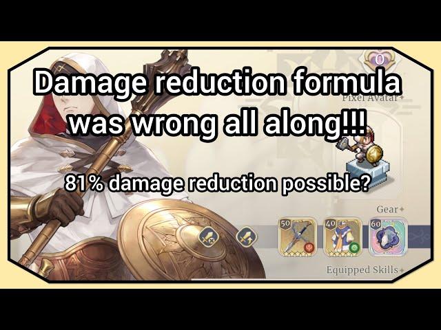 We got the damage reduction calculation wrong! It is NOT additive + no 50% damage cap | Convallaria