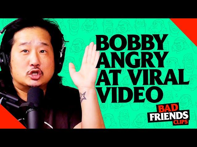 Bobby Lee is DISGUSTED by 'I Want To Be Ninja' Viral Video | Bad Friends Clips